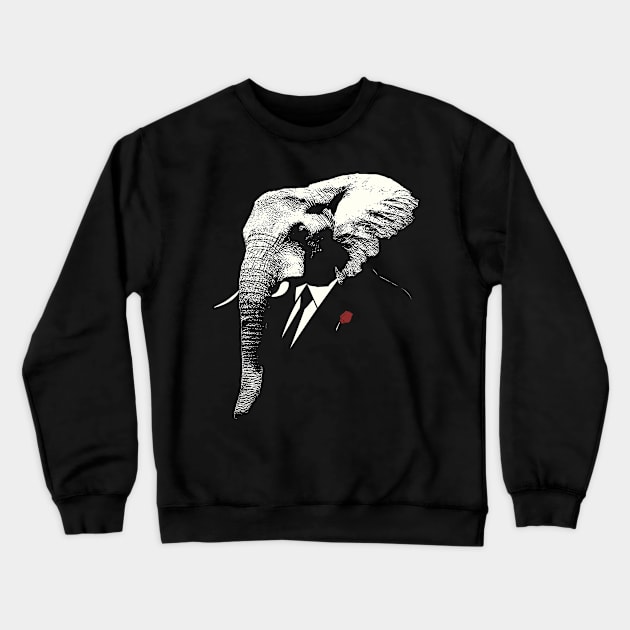 FAther (2) Mr. Gentlephant Crewneck Sweatshirt by HoangNgoc